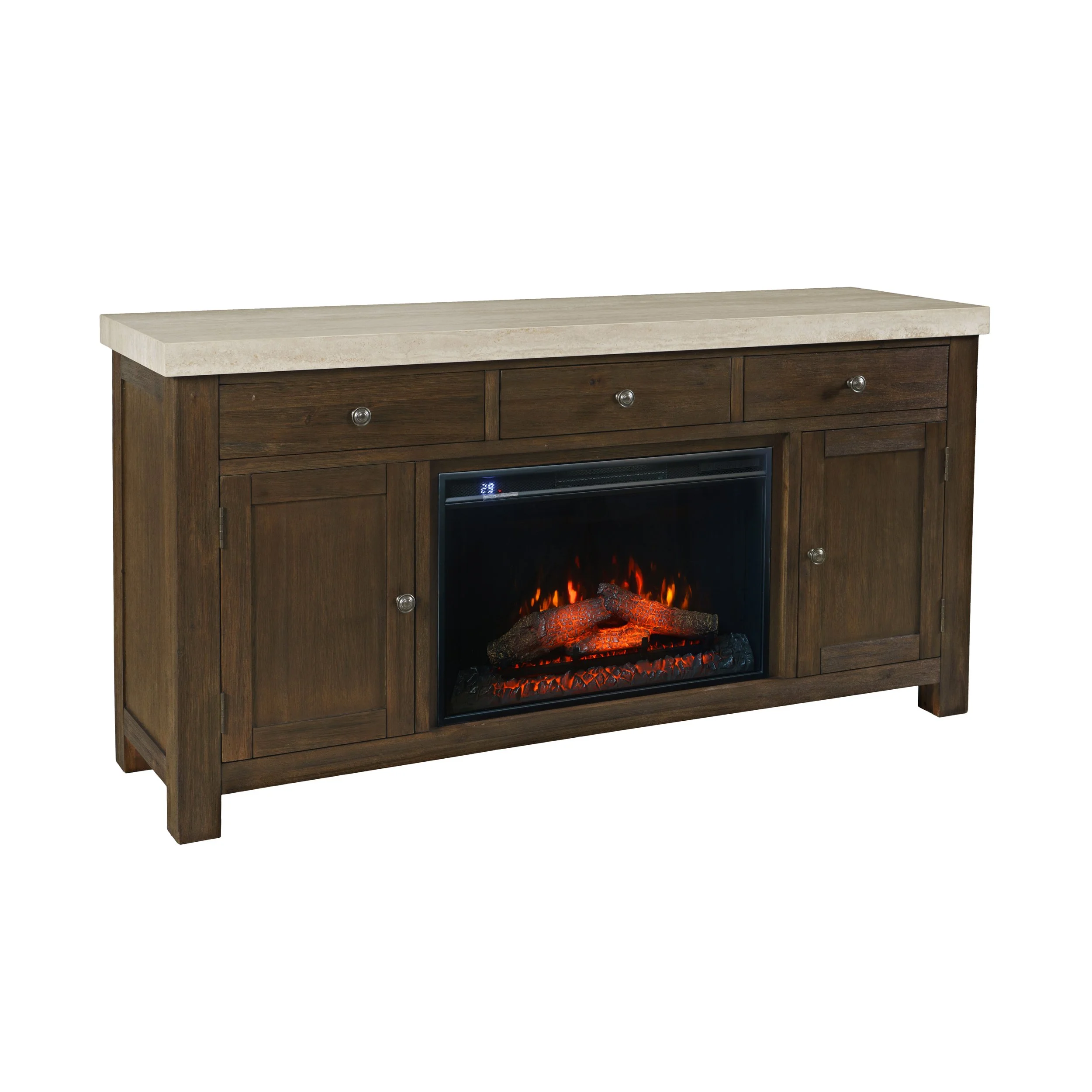 Jofran | Fairview Electric Fireplace Media Console